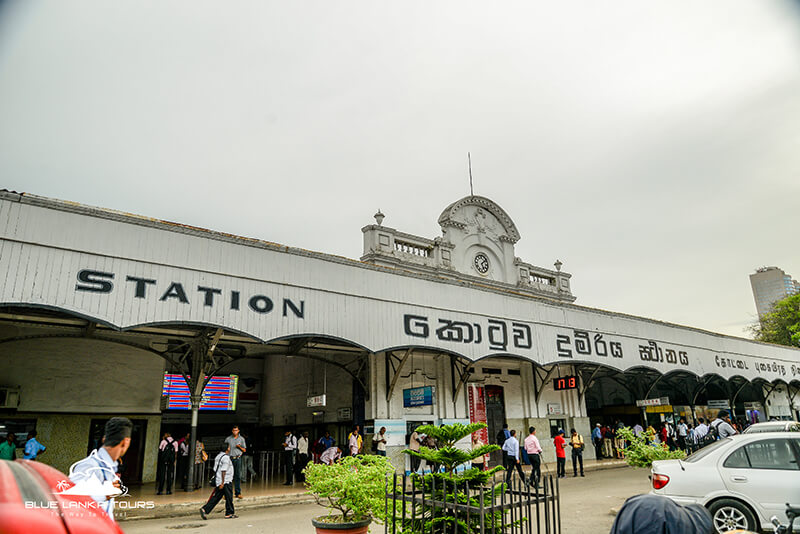 Railway Station Colombo in Sri Lanka