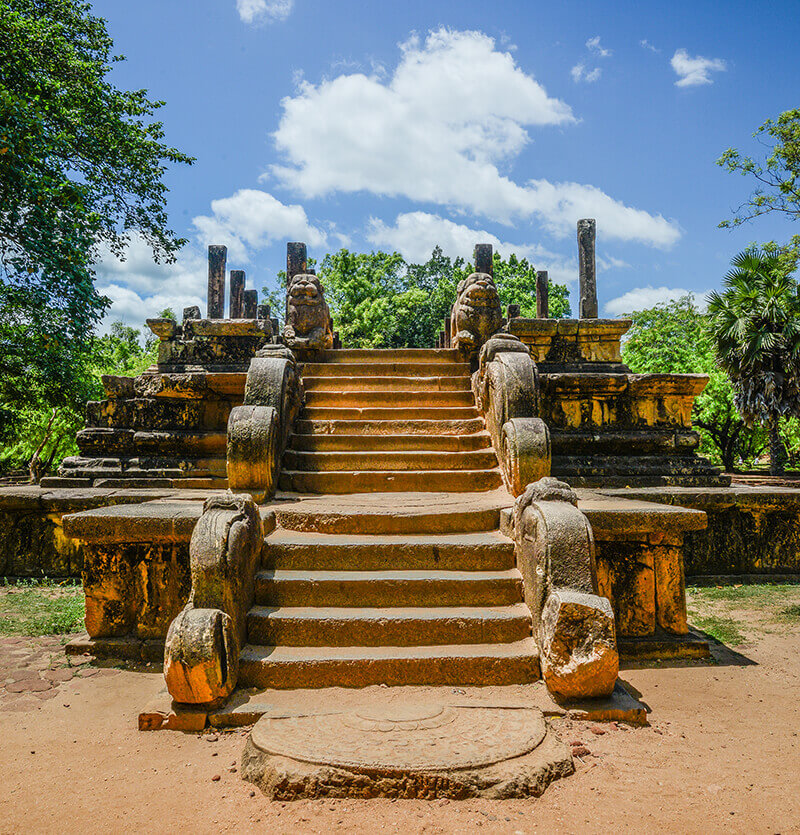 Ancient Audience Hall in Polonnaruwa