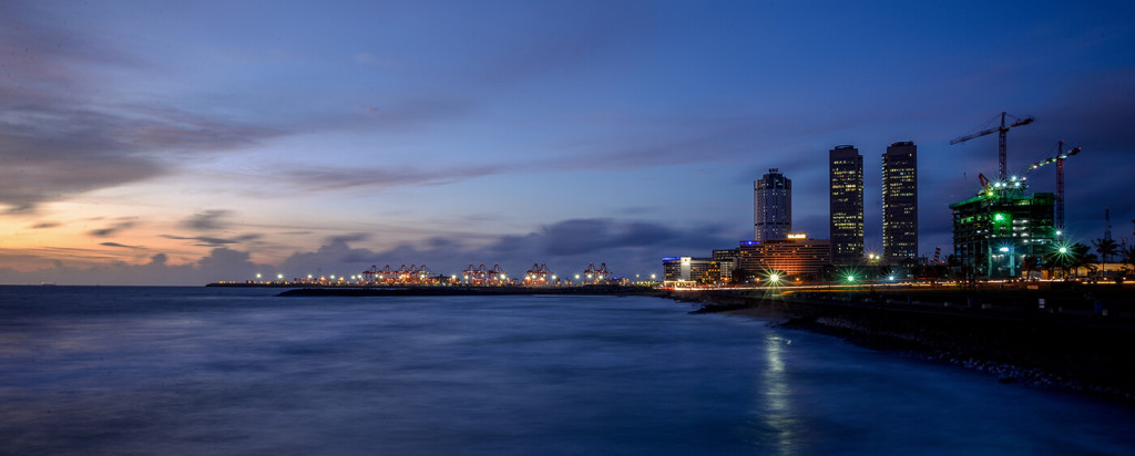 Colombo Port City in Sri Lanka