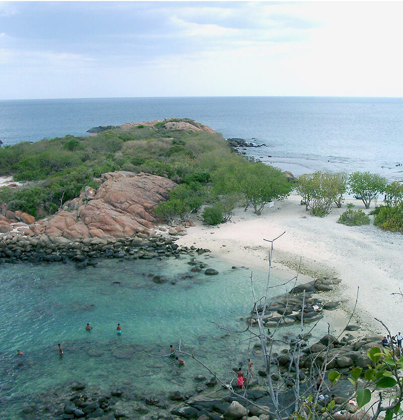 Trincomalee Beach in Sri Lanka
