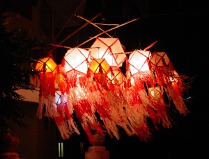 Vesak Lanterns in Sri Lanka