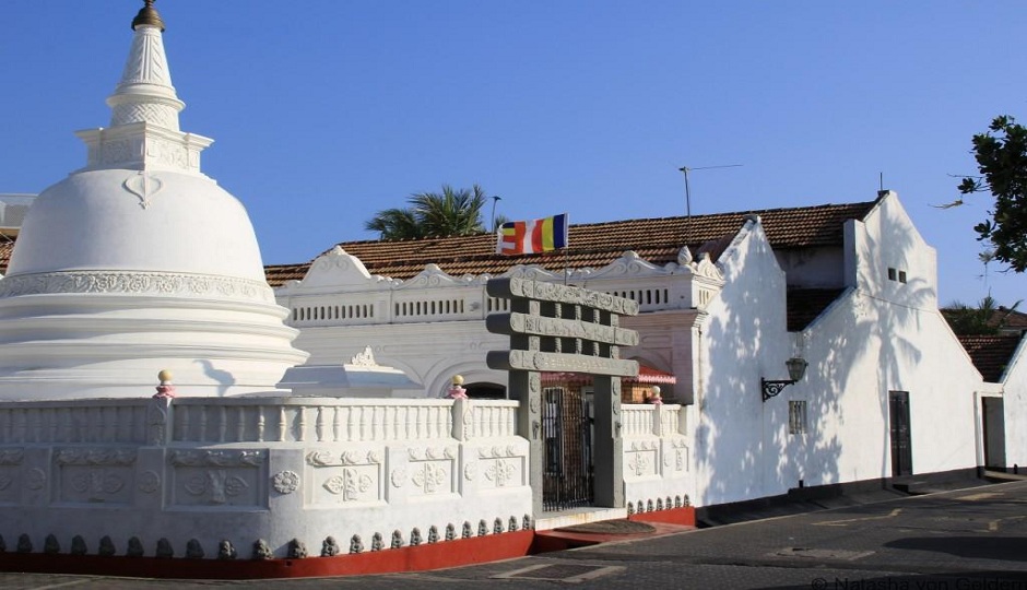 Buddhist Temple Galle Sri Lanka