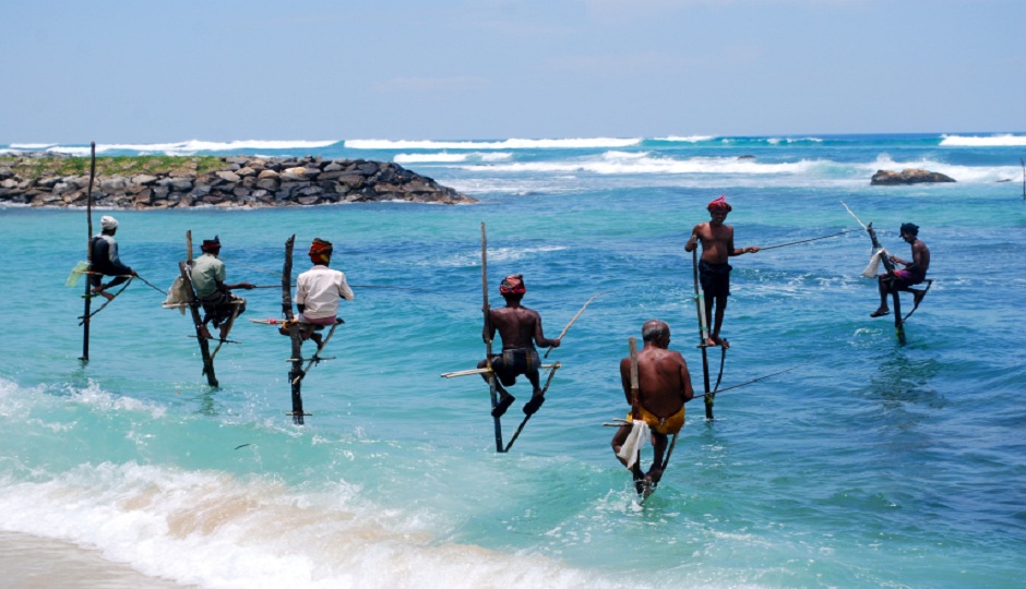 Stilt Fishing in Galle