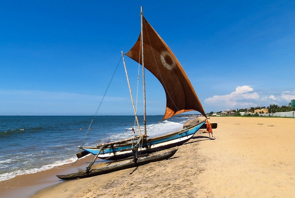 Negombo Beach in Sri Lanka