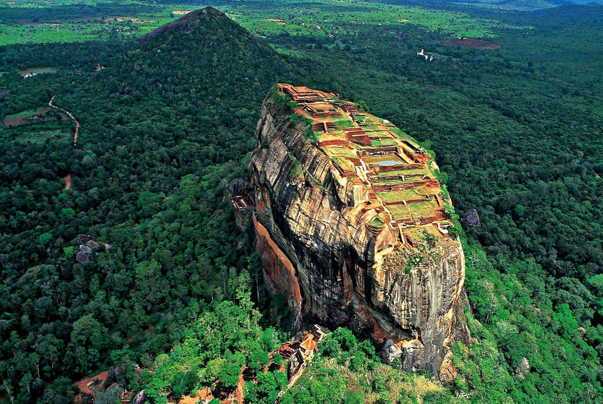 Sigiriya Rock in Sri Lanka