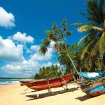 Negombo Beach at Sri Lanka