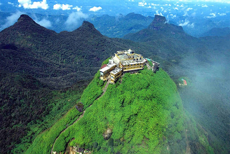 Adams Peak in Sri Lanka