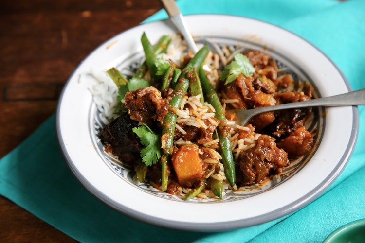 Sri Lankan Rice and Curry