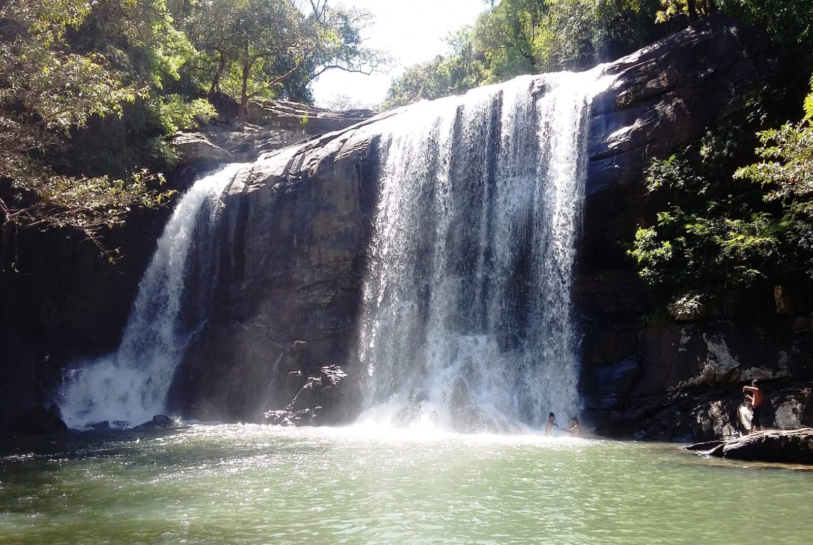 Sera Ella Falls in Sri Lanka