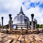 Sacred City of Anuradhapura, Lankarama Dagoba, Sri Lanka, Asia, panoramic photography by travel and panoramic photographer Matthew Williams-Ellis
