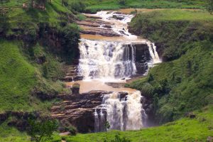 St. Clairs Falls in Sri Lanka