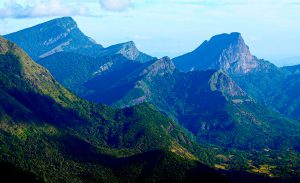 Knuckles Mountain Range in Sri Lanka