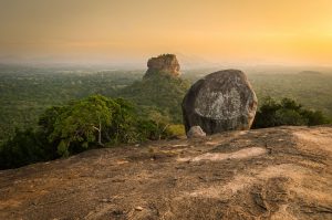 Pidurangala Rock in Sri Lanka
