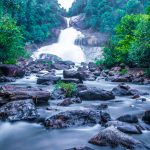 Bopath Ella Falls in Sri Lanka