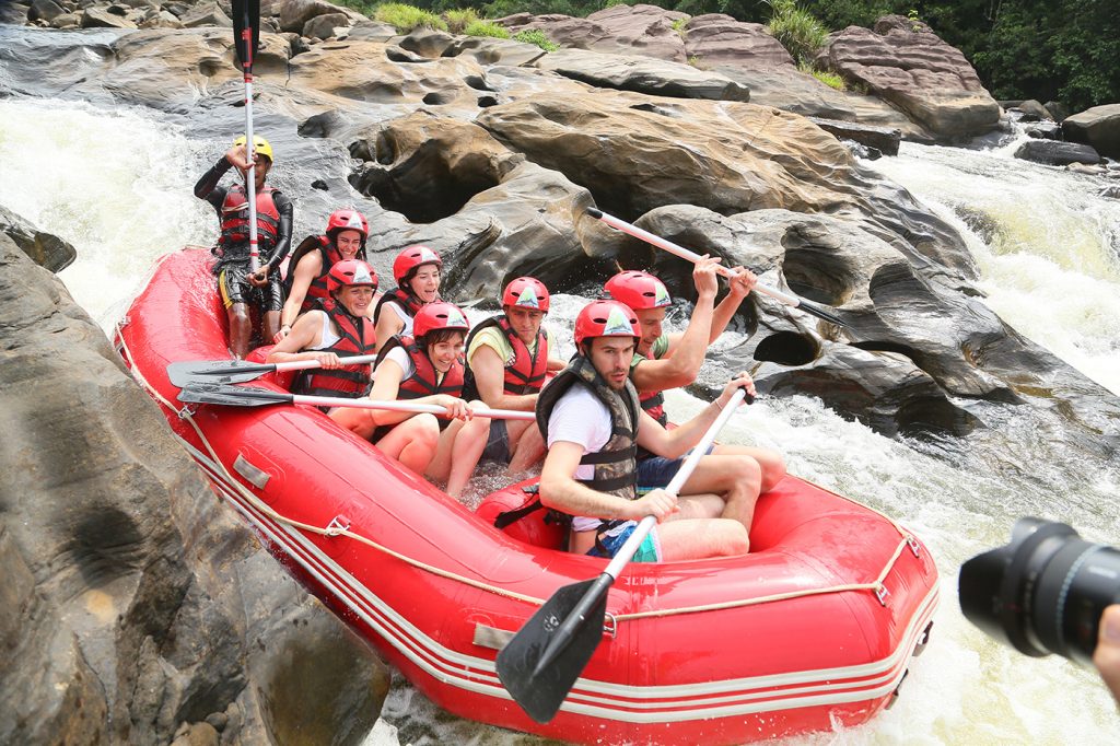 White Water Rafting in Kitulgala