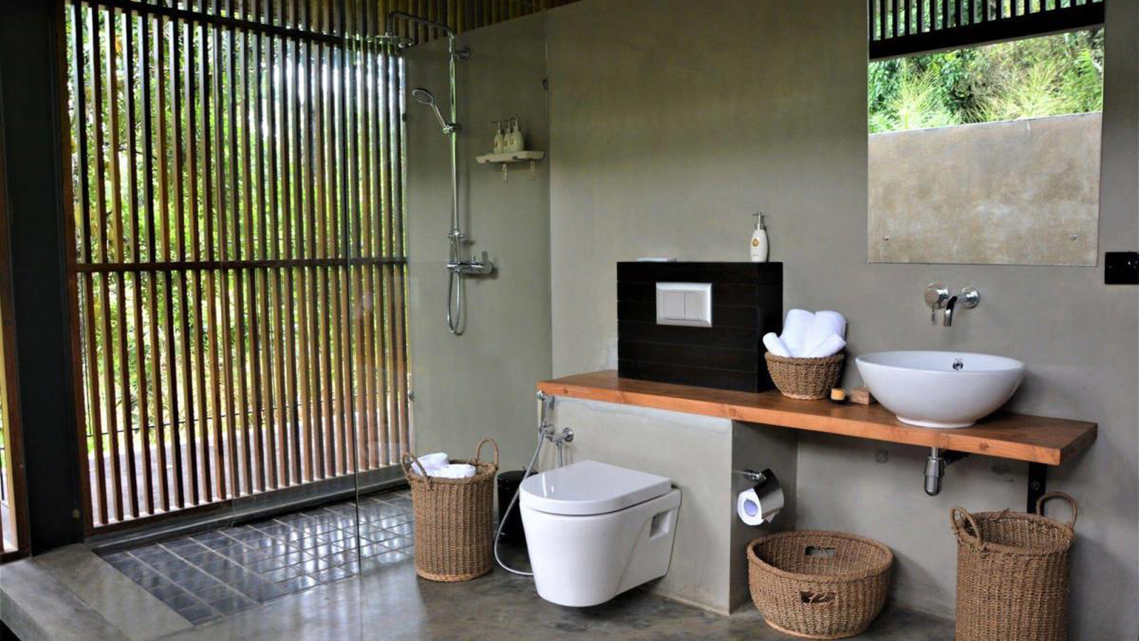 Santani Resort and Spa Washrooms