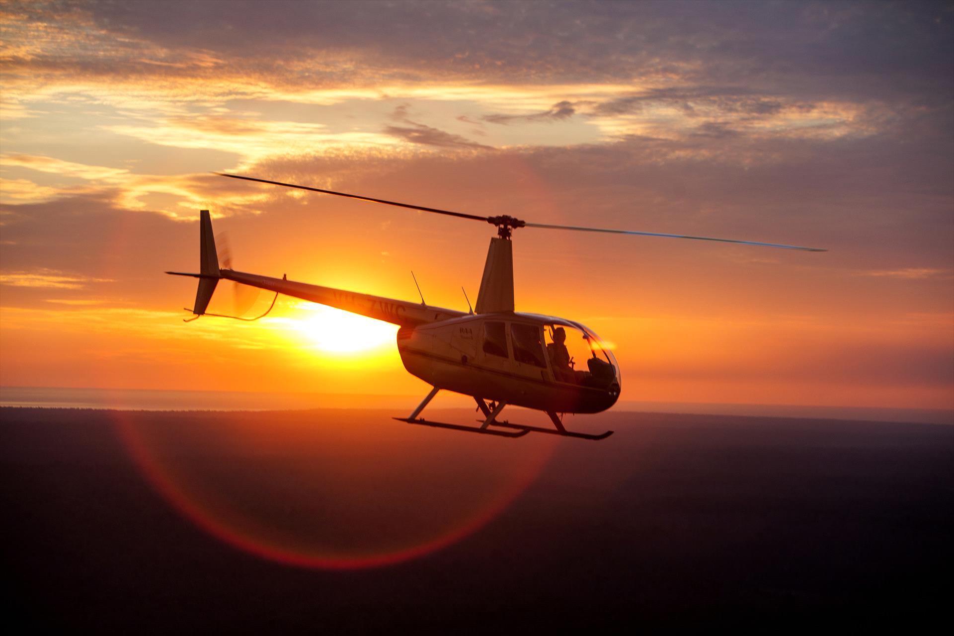 Helicopter Ride to Sigiriya