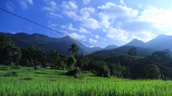 Belihuloya Village in Sri Lanka