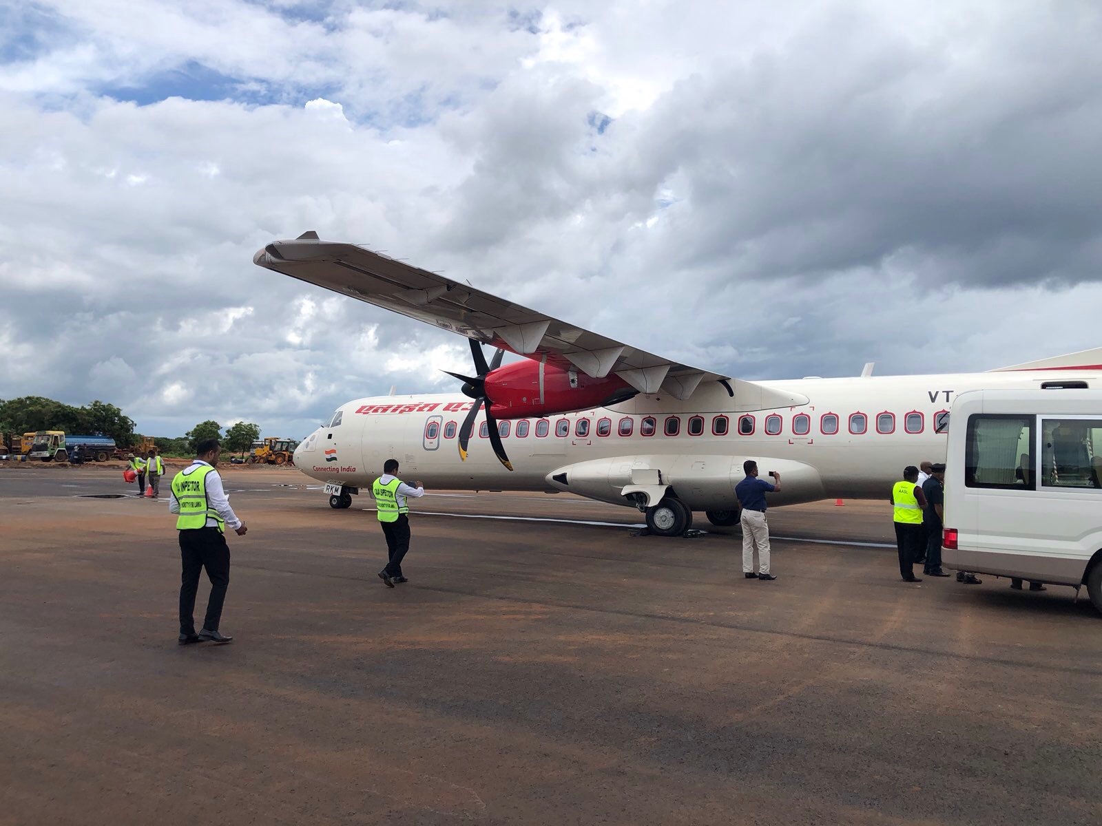 Jaffna International Airport in Sri Lanka