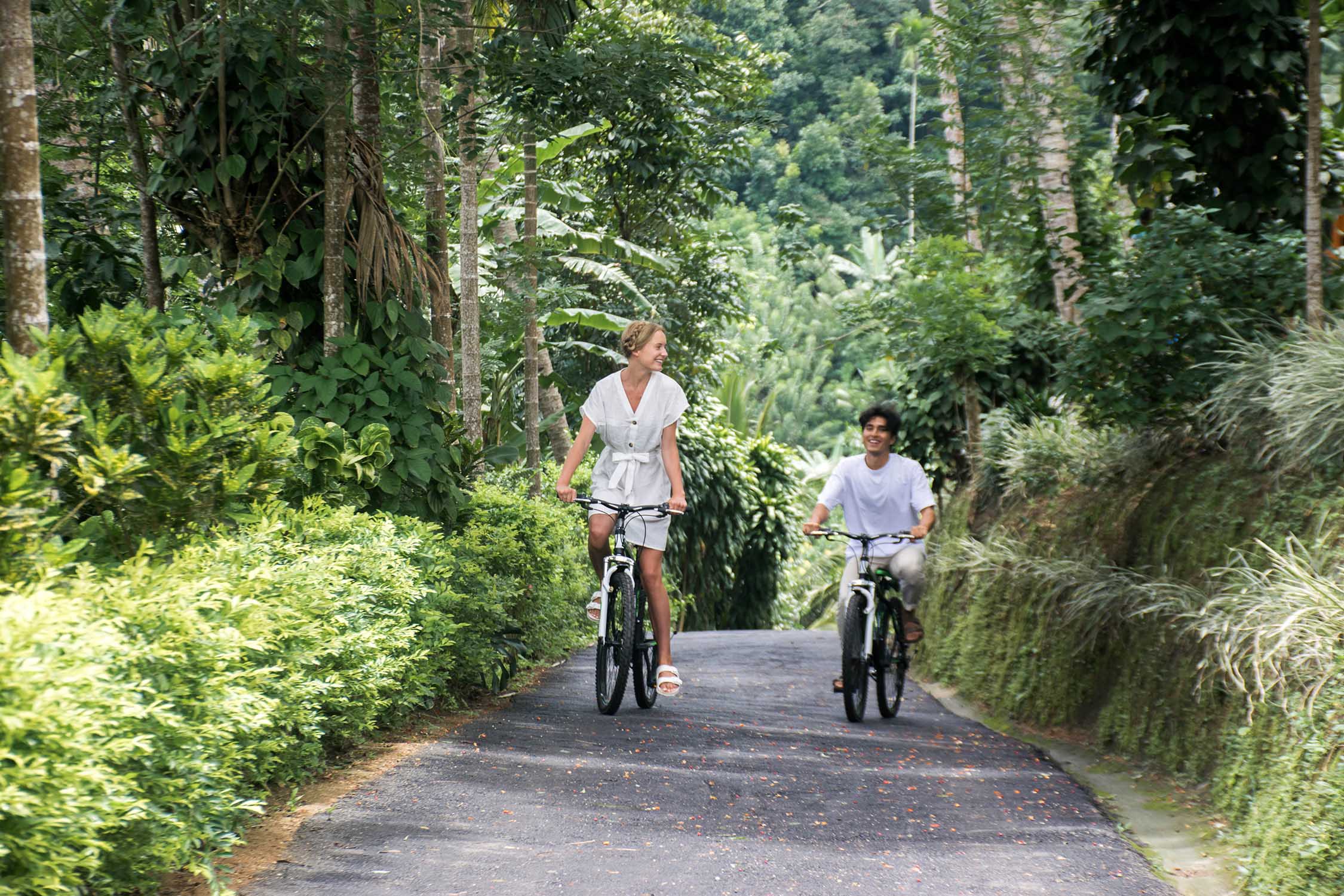 Cycling at Aarunya Resort