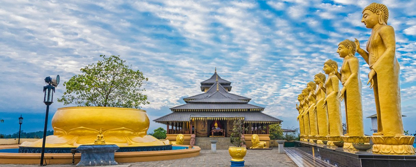 Nelligala Buddhist Temple in Kandy