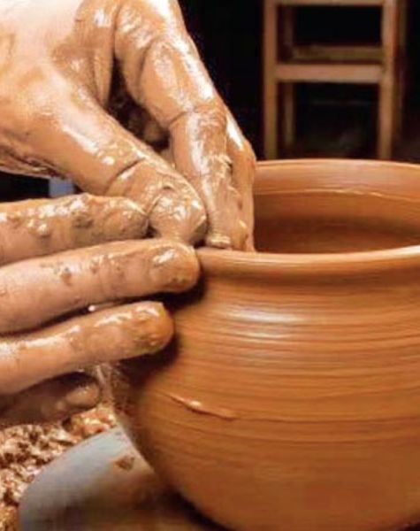 Caly pot making