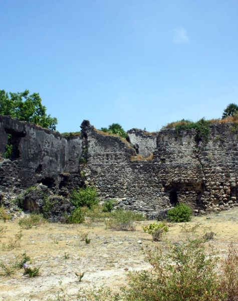 Delft Island Fort in Sri Lanka
