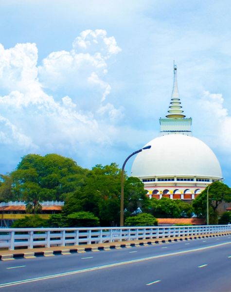 Kalutara Bodhiya in Sri Lanka