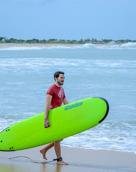 Surfing in Sri Lanka