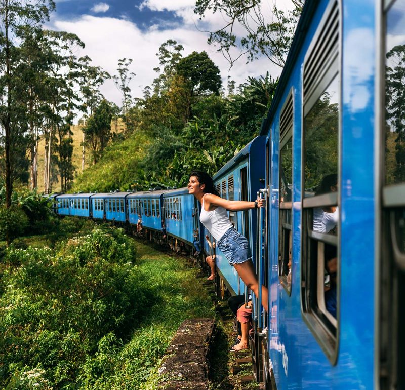 Train Ride Sri Lanka