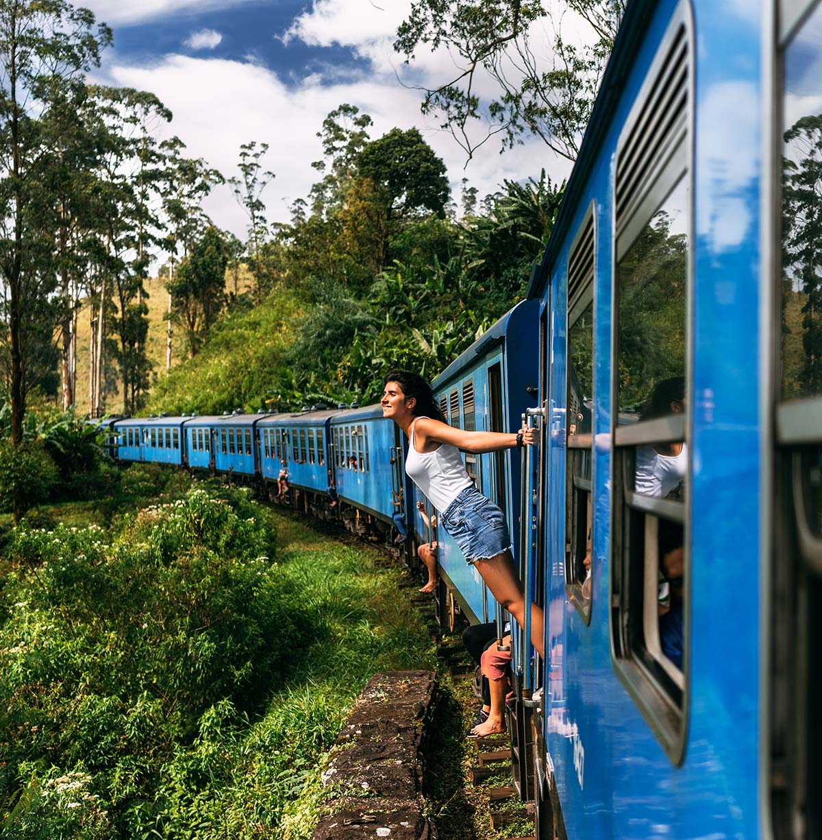 Train Ride Sri Lanka