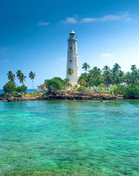 Galle Light House in Sri Lanka