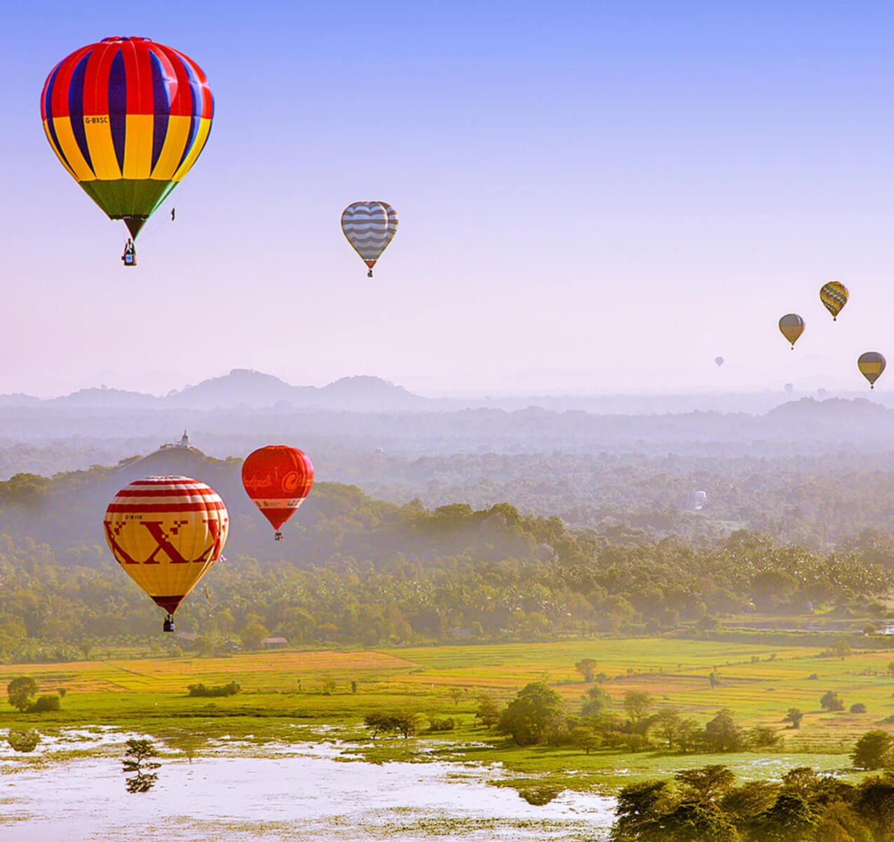 Ballooning in Sri Lanka