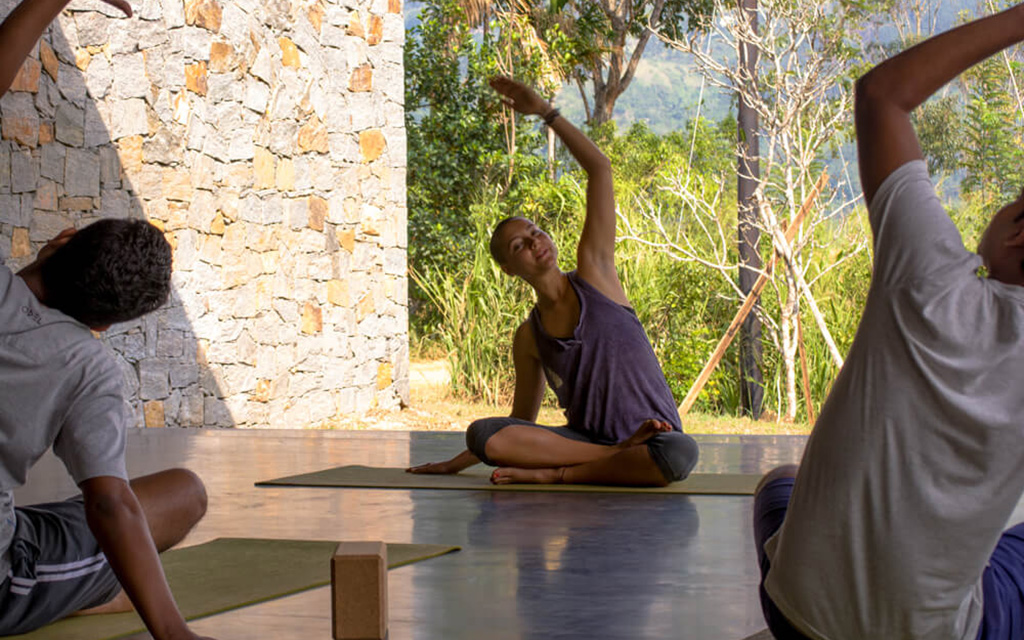 Yoga at Santani Wellness Resort