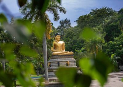 Buddha statue in Colombo