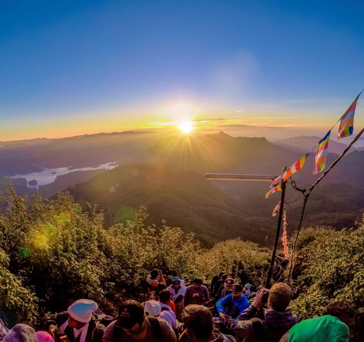 Climbing Adams Peak