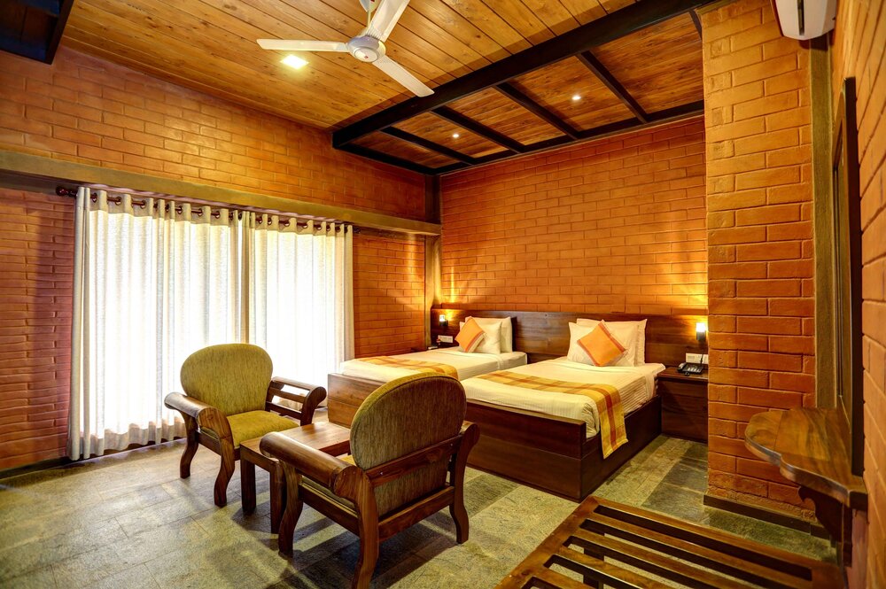 Deluxe Twin Room Kaveri Ayurveda Resort
