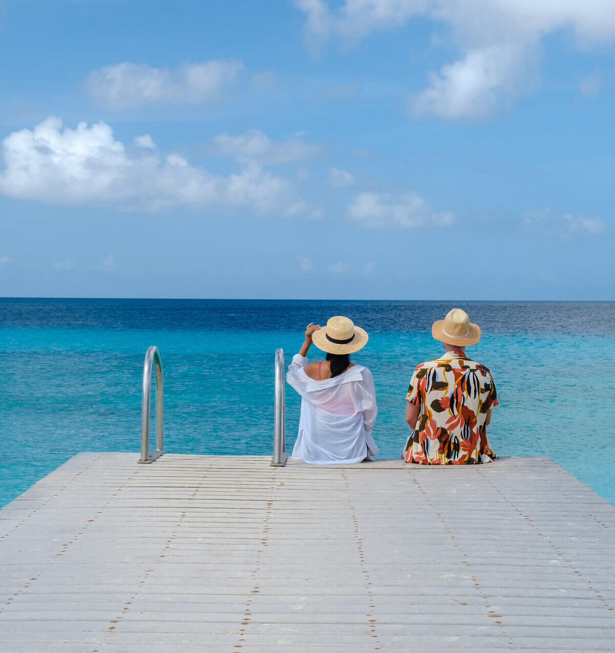 Couple In Maldives Resort