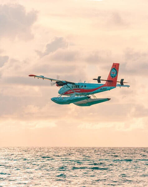 Sea Plane In Maldives