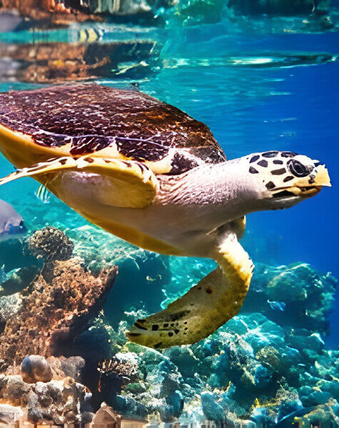 Turtles in Maldives
